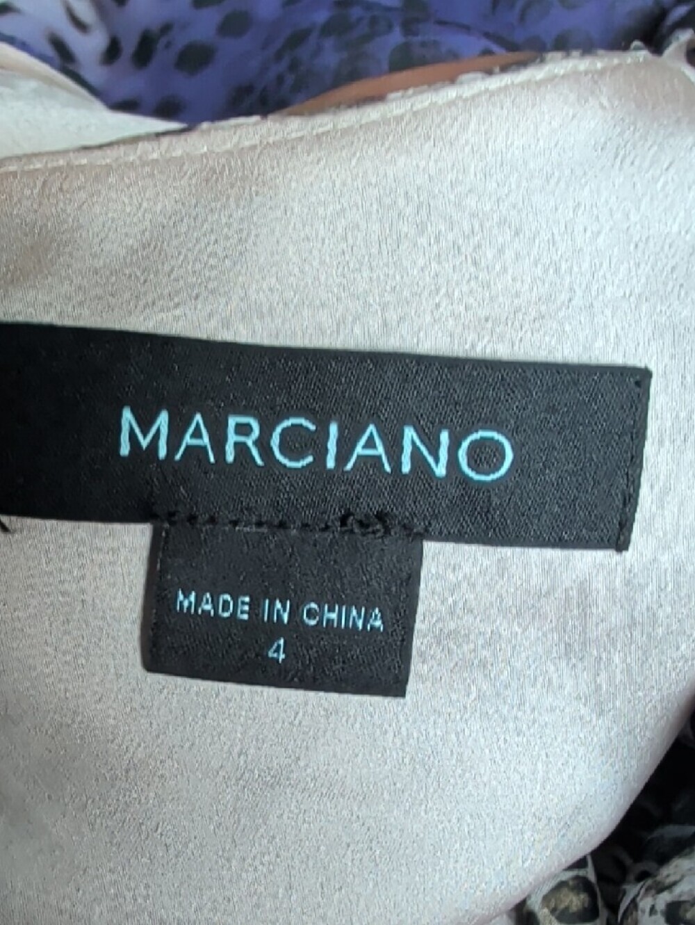 Marciano Multicolor Animal-Print Maxi Dress - Picture 7 of 8